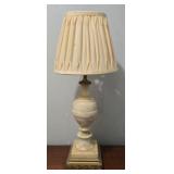 Heavy Marble Base Decorative Lamp