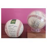 One signed baseball & Other maybe prints