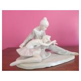 Meico ceramic ballerina figurine