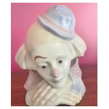 Meico handcrafted ceramic clown