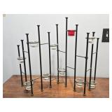 Metal 10 Tea Light Candle Holder