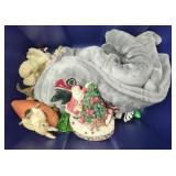 Estate box lot of decor