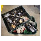 Box lot of Christmas decor