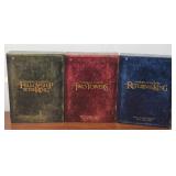 Lot of 3 Extended Edition Lord of the Rings DVDs