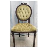 French style Victorian parlor chair