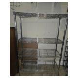 4 tier metal shelf