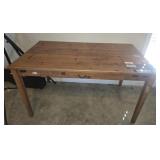 Oak wood work desk
