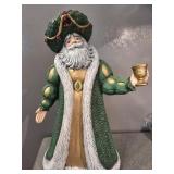 Ceramic Santa finger is chipped