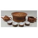 Mini Chinese clay tea set