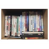 Box lot of misc dvds
