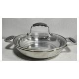 David Burks stainless steel skillet