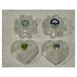 Vinciprova Murano Glass Trinket boxes