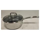 Lexi home diamond stainless steel pot