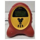 Disney alarm clock/radio. Comes on