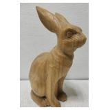 Carved Wood Rabbit