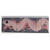 Original Mose T painting SNAKE on wood