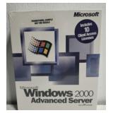 Microsoft Windows 2000 Advanced server