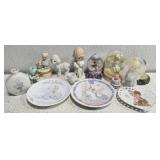 Estate lot of Porcelain decor precious moments