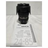 Nikon AF-S Nikkor 24-85mm 1:3.5-4.5 G lens