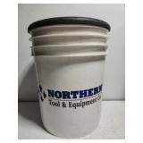 Buck seat w fishing supplies inside