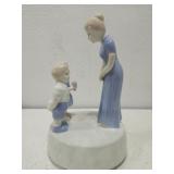 Vintage mother & child music box