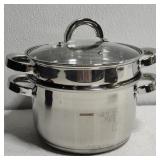 Bergner double pot steamer stainless steal