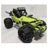 Lego buggy with pull back motor