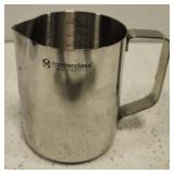 Master Class stainless steel milk frothing pitcher