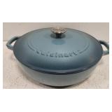 Cuisinart enameled cast iron braiser pan