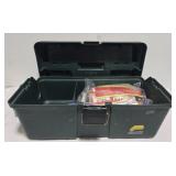 Plastic plano tackle box with tackle
