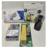 Lot of art supplies
