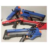 Battery operated Nerf Rival guns