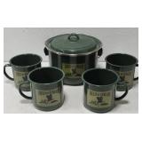 Field & Stream pot and cups