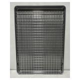 Cookie sheet with cooling rack