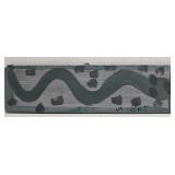 Original Mose T Green snake Painting on Wood