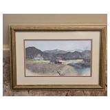 Southern Autumn Print by Larry Dodson