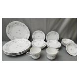 Set of 20 Johann Haviland Bavaria dishes