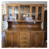 HUGE Handmade Wooden Cabinet SEE DESC