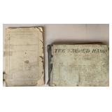 Lot of 2 antique books