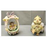 Vintage Easter figurines