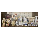 Estate Lot of Decorative Birds Bears And More