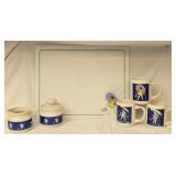 Early 1900s WHEN IT RAINS IT POURS Salt Items