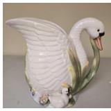 Swan vase