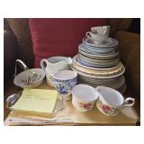 Estate lot of china