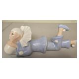 Blue and white porcelain figurine