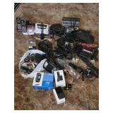 Large Lot of Cell Phones Alarm Clocks Radios Etc