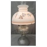 Vintage hand painted lamp