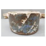 handmade ceramic soup or salad bowl