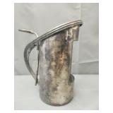 Vintage silverplated wine caddy or bottle holder
