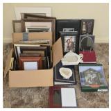 Estate Lot of Misc Picture Frames & Photo Albums